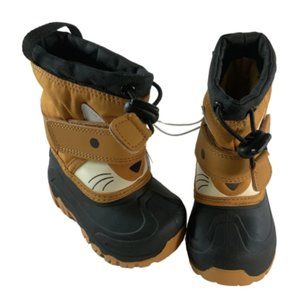 Cat & Jack Fox Winter Toddler Snow Boots